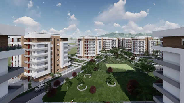 Residenze Il Centro — render del complesso (3 di 7)