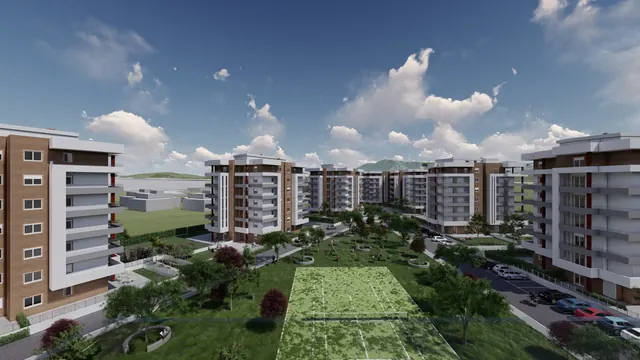 Residenze Il Centro — render del complesso (5 di 7)