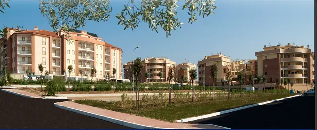Comparto C7 — veduta del complesso realizzato